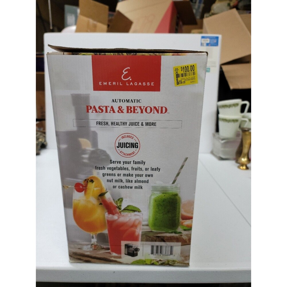 NIB Sealed Emeril Lagasse Pasta & Beyond Pasta Machine Juicer/Frozen 2 in 1 - Picture 5 of 9